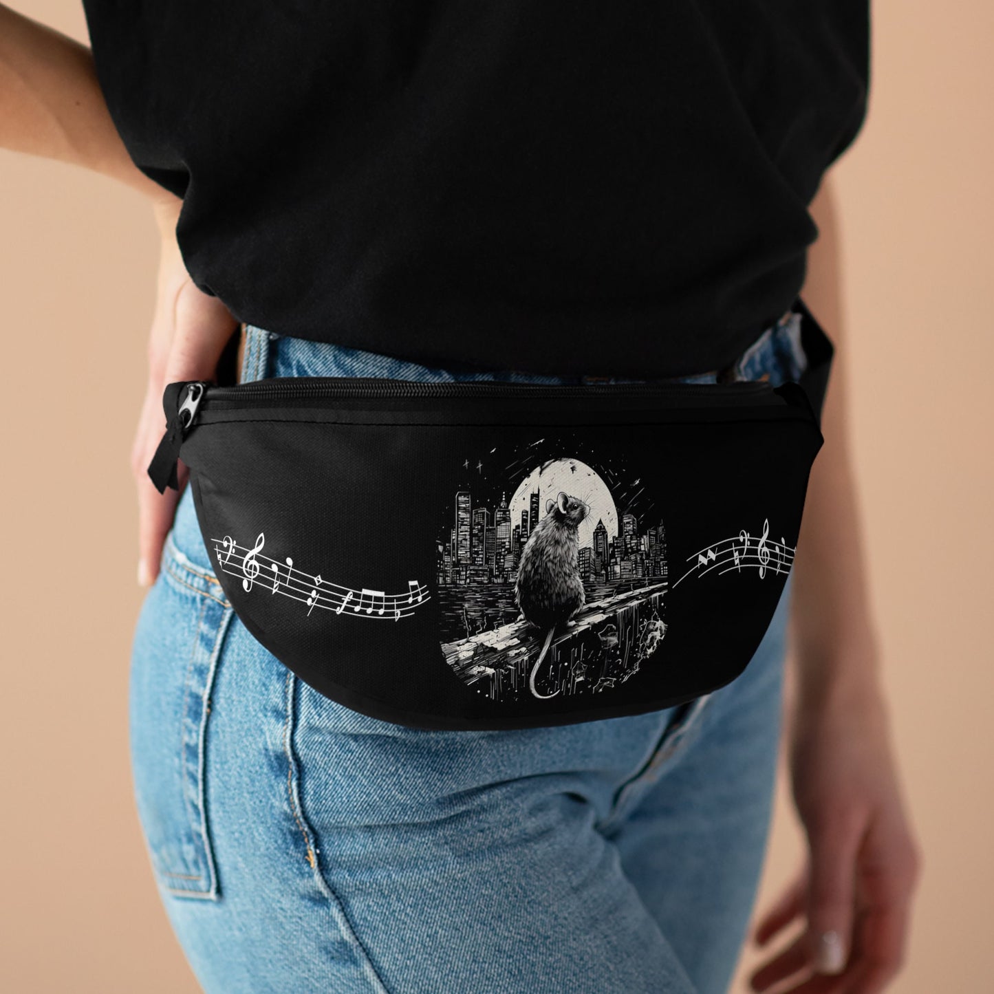 City Rat Fanny Pack 14" x 6"