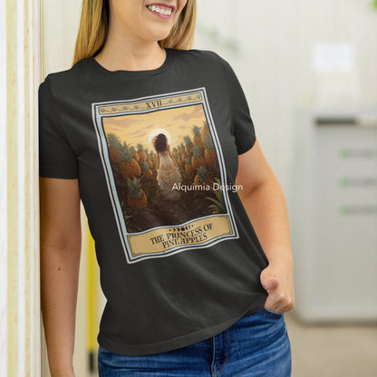 The Princess Of Pineapples Tarot Card Shirt, Pineapple