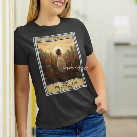 The Princess Of Pineapples Tarot Card Shirt, Pineapple