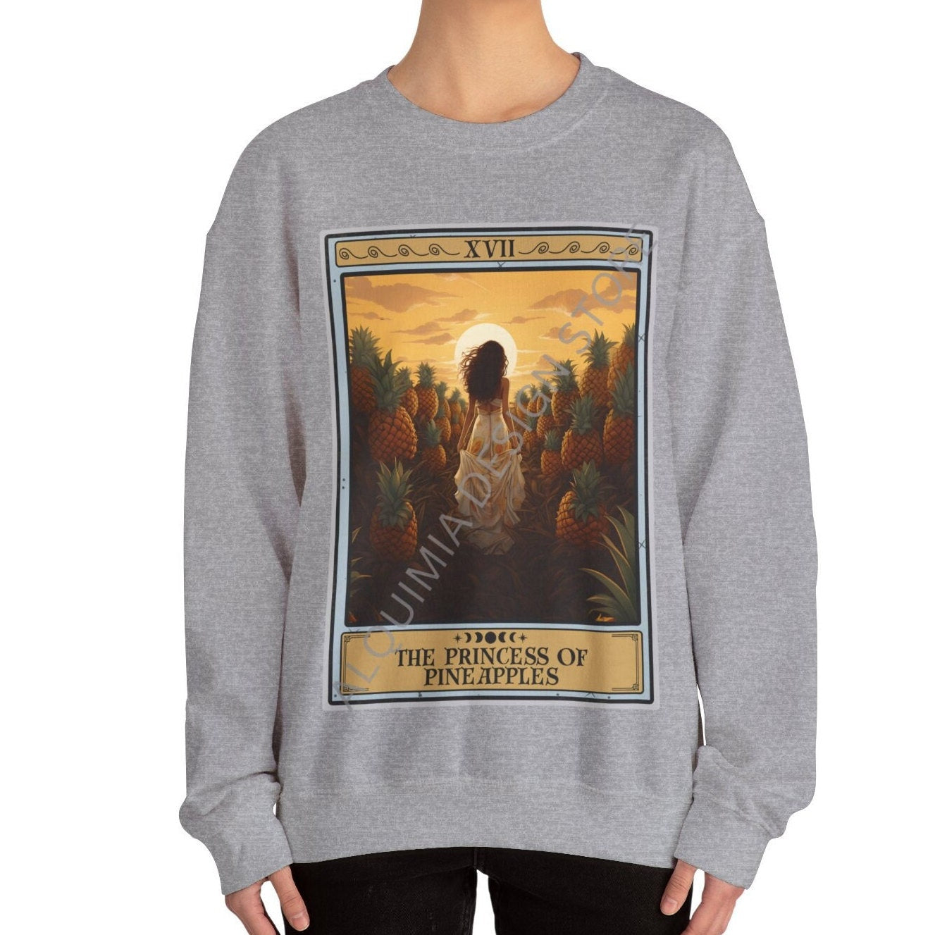 The Princess of Pineapples Tarot Card Shirt, Pineapple
