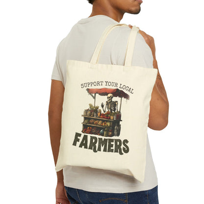 Farmers Market Tote Bag 15" x 16"