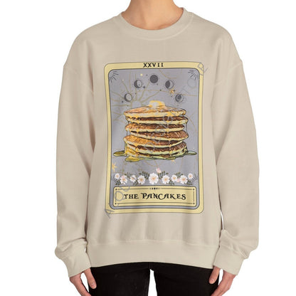 The Pancakes Tarot Card Sweatshirt, Breakfast