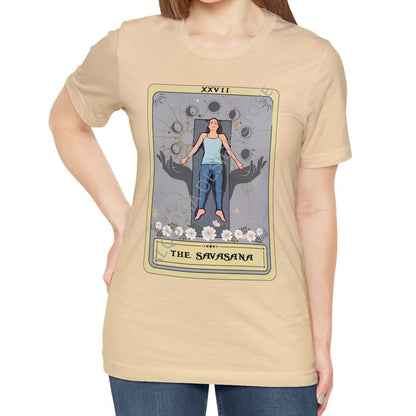 The Savasana Tarot Card Shirt, Yoga Pose