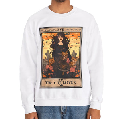 The Cat Lover Tarot Card Sweatshirt