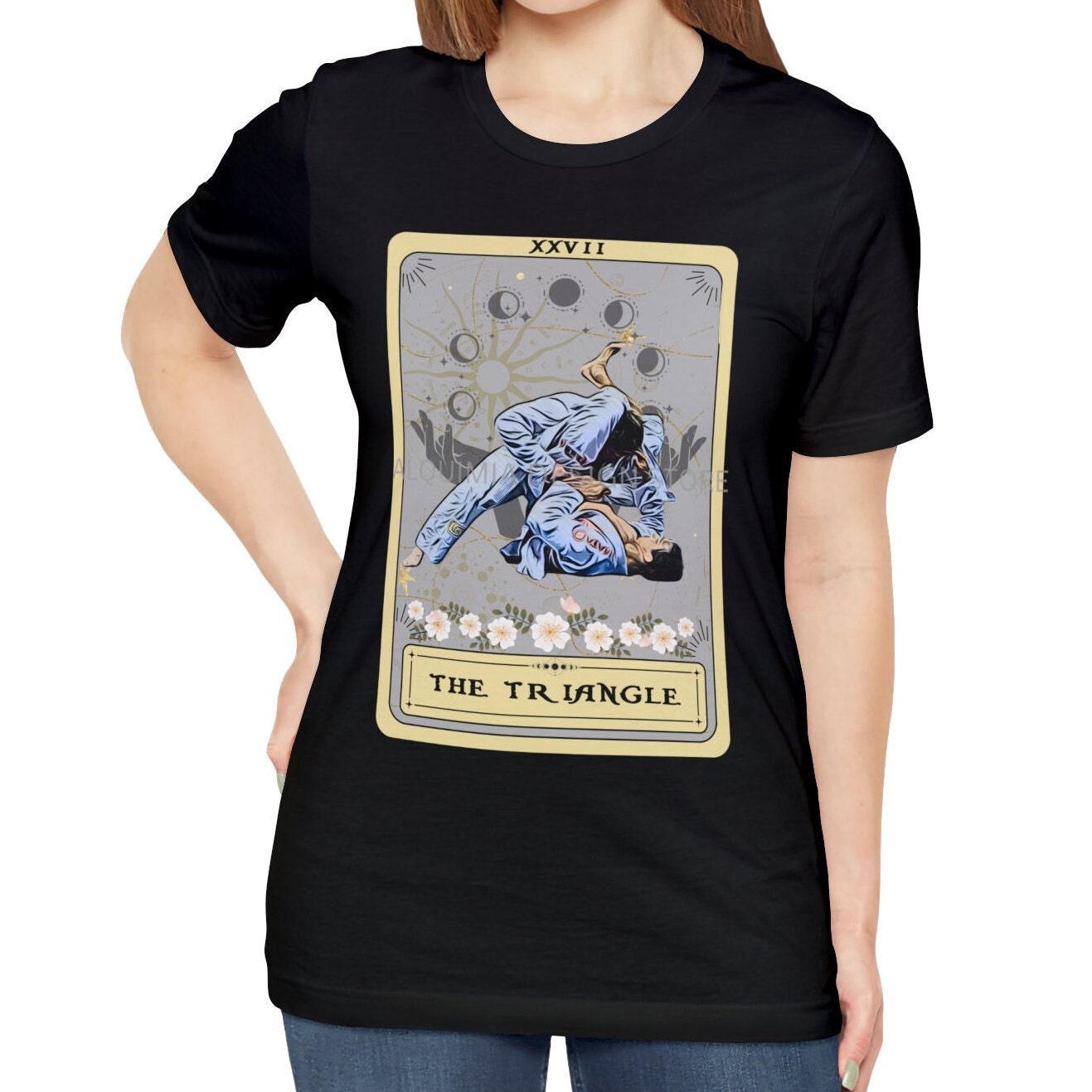 Jiu Jitsu The Triangle Tarot Card Shirt