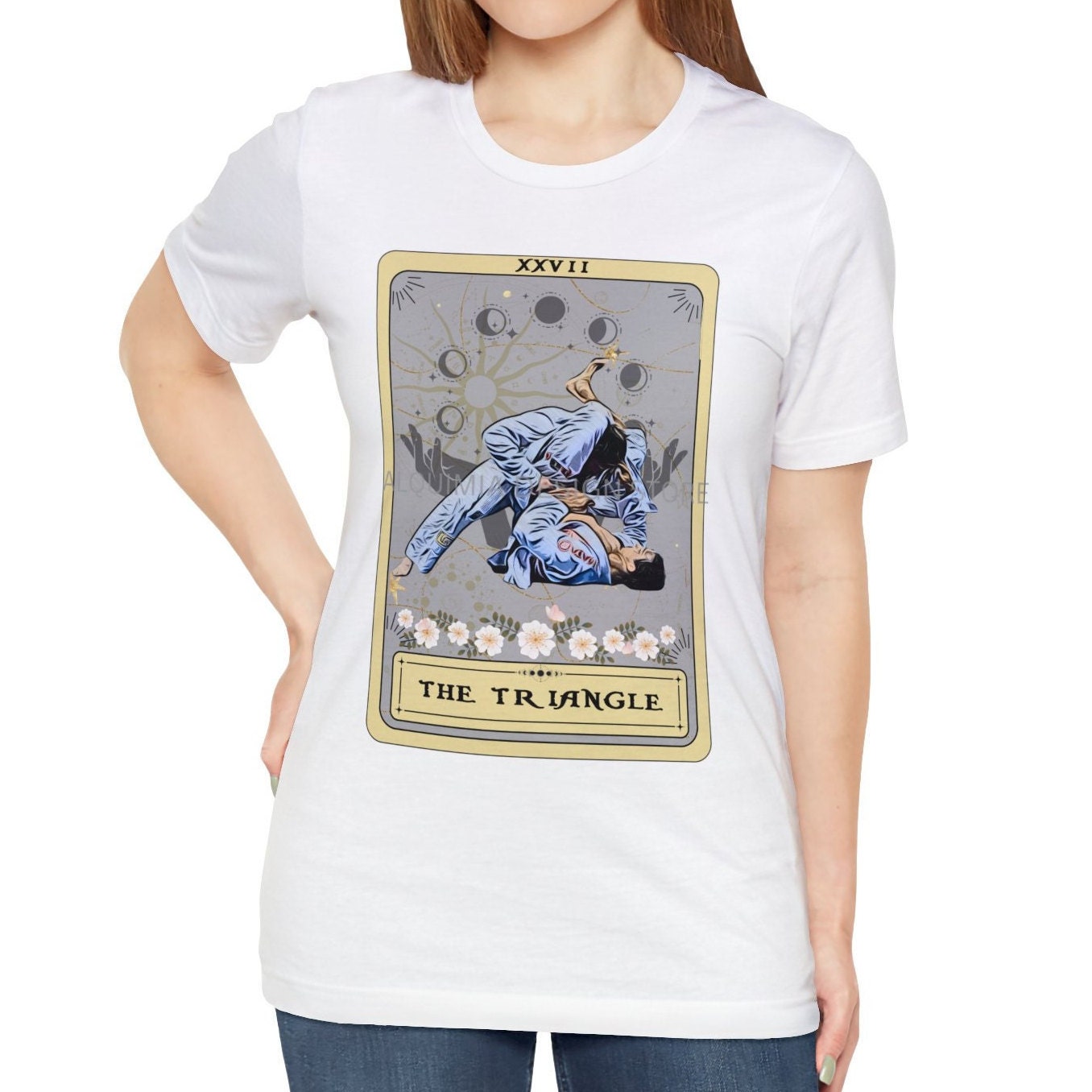 Jiu Jitsu The Triangle Tarot Card Shirt