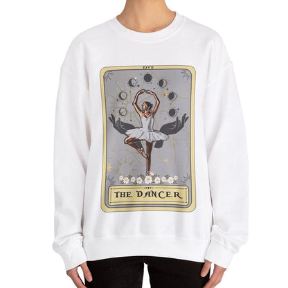The Dancer Tarot Card Sweatshirt, Dancing