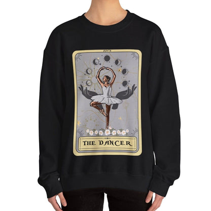 The Dancer Tarot Card Sweatshirt, Dancing