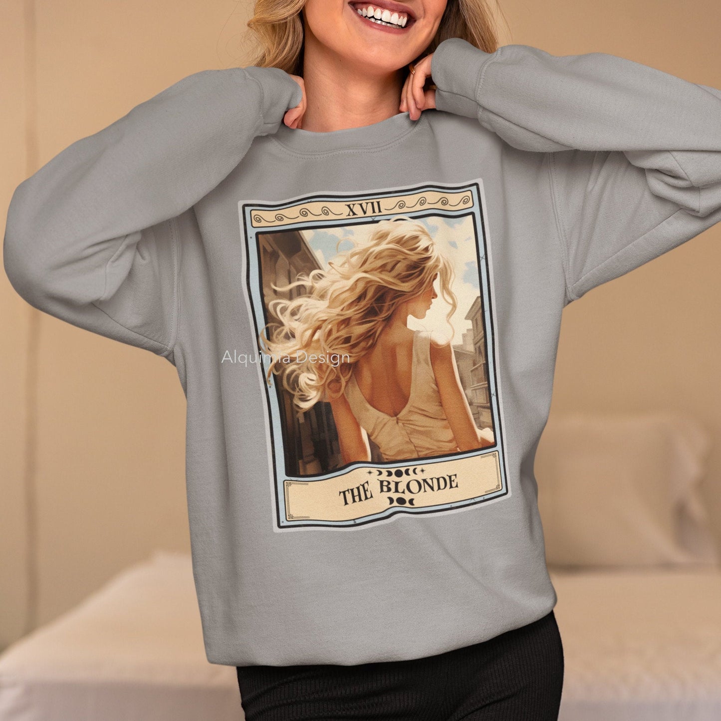 The Blonde Tarot Card Sweatshirt