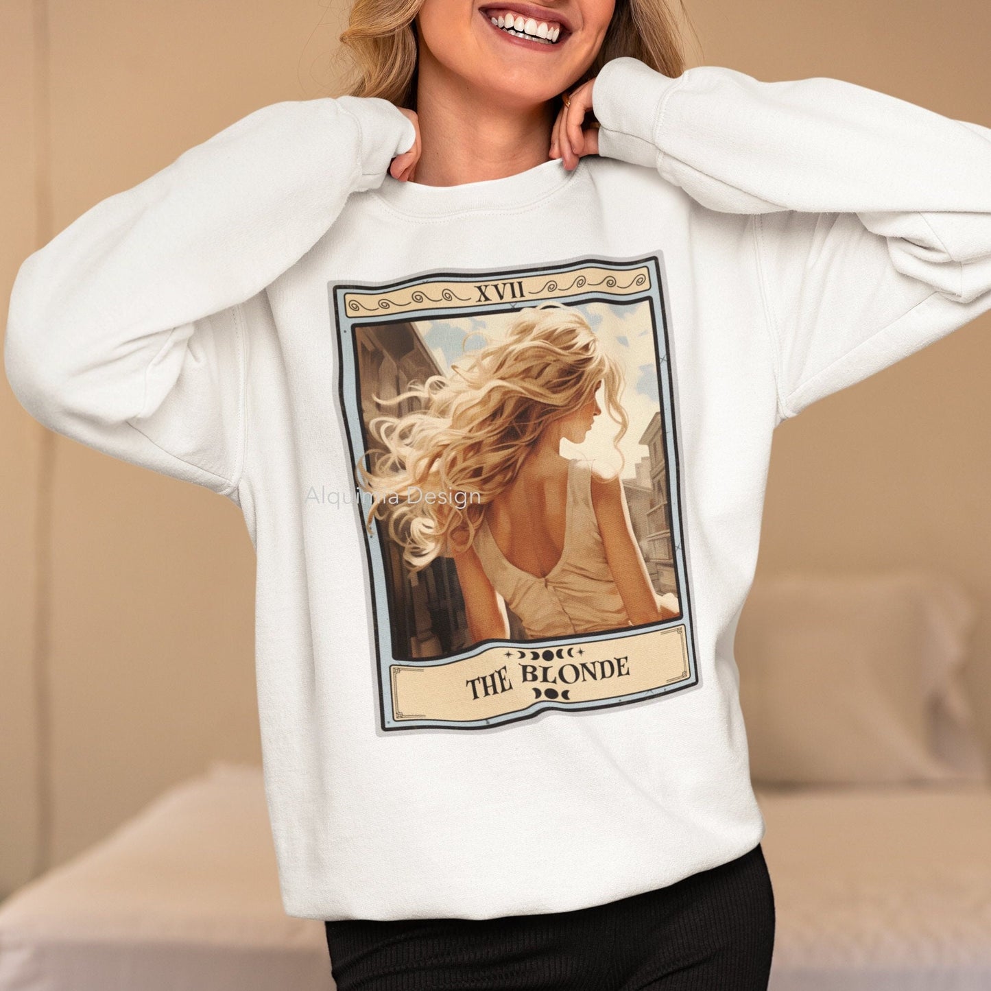 The Blonde Tarot Card Sweatshirt