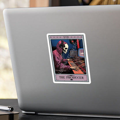 The Producer Tarot Card Sticker 3" x 4"