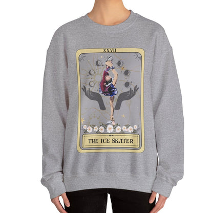 The Ice Skater Tarot Card Sweatshirt