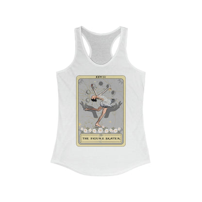 The Figure Skater Tarot Card Tank Top, Ice Skating
