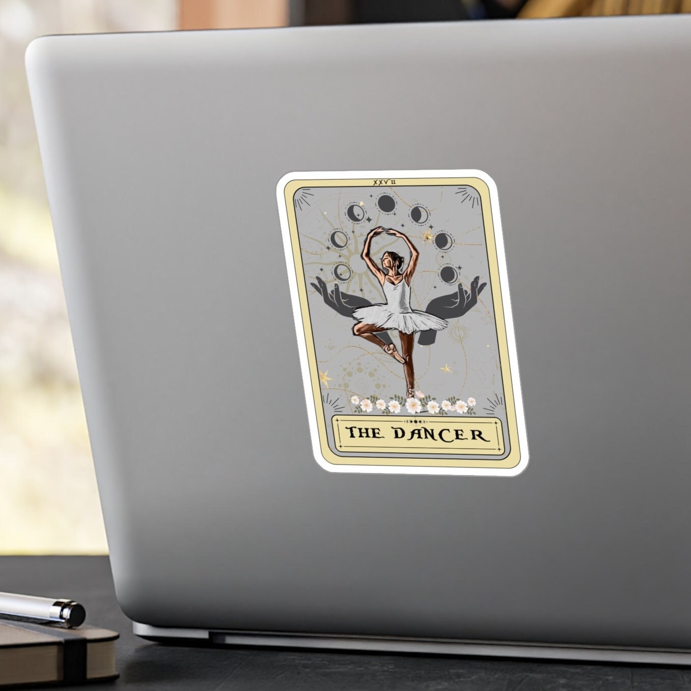 The Dancer Tarot Card Sticker 3" x 4"