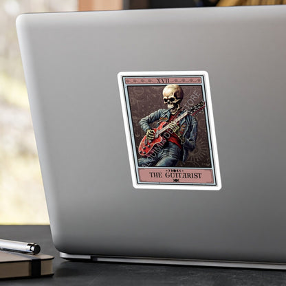 The Guitarist Tarot Card Sticker 3" x 4"