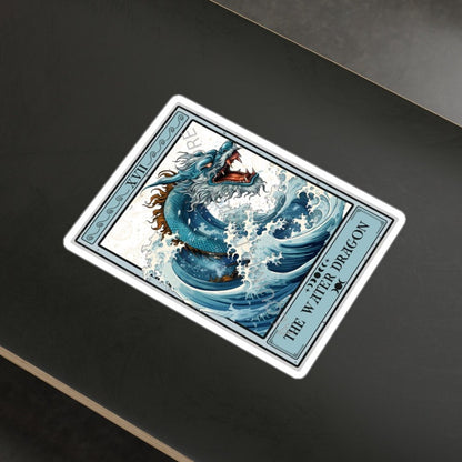 The Water Dragon Tarot Card Sticker