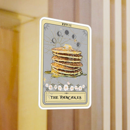 The Pancakes Tarot Card Sticker 3" x 4" Breakfast