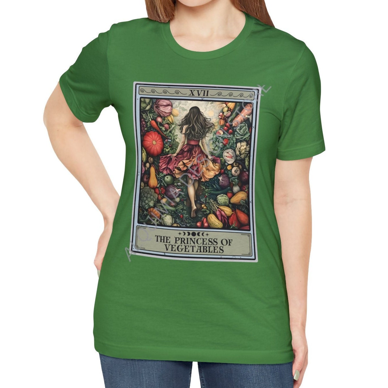 The Princess of Vegetables Tarot Card Shirt, Vegan