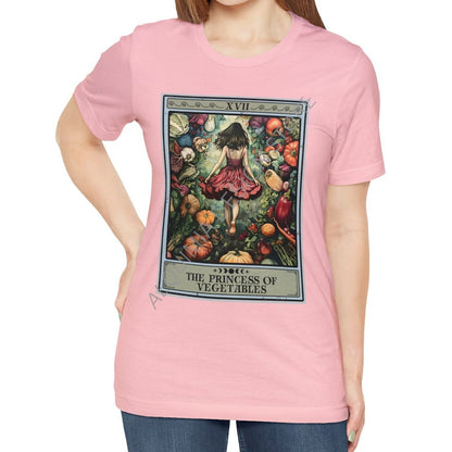 The Princess of Vegetables Tarot Card Shirt, Vegan Vegetarian