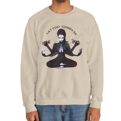 Tattoo Goddess Sweatshirt, Tattoo Artist