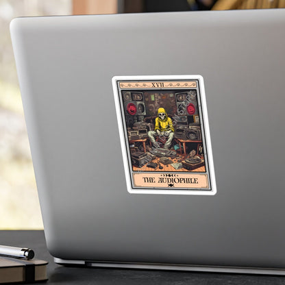 The Audiophile Tarot Card Sticker 3" x 4"