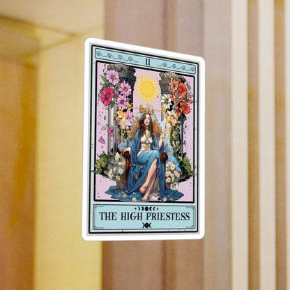 High Priestess Tarot Card Sticker 3" x 4"