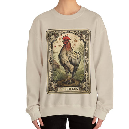 The Chicken Tarot Card Sweatshirt
