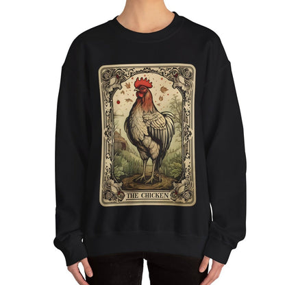 The Chicken Tarot Card Sweatshirt