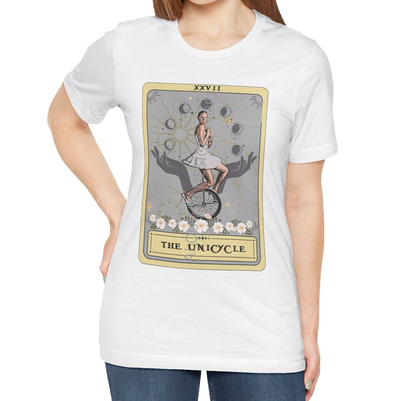 The Unicycle Tarot Card Shirt, Unicyclist Circus