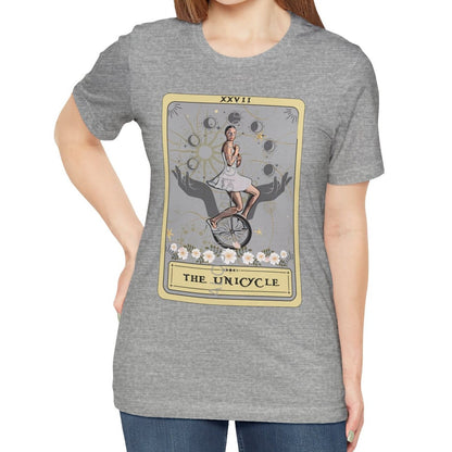 The Unicycle Tarot Card Shirt, Unicyclist Circus