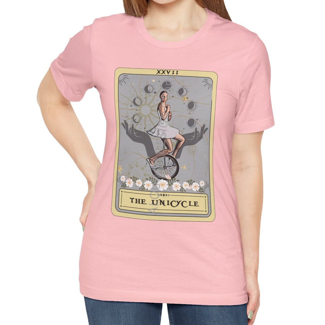 The Unicycle Tarot Card Shirt, Unicyclist Circus