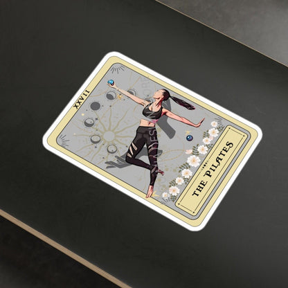 The Pilates Tarot Card Sticker