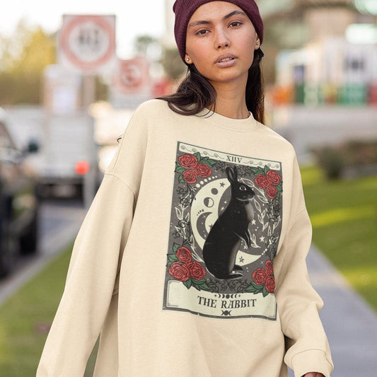 The Rabbit Tarot Card Sweatshirt