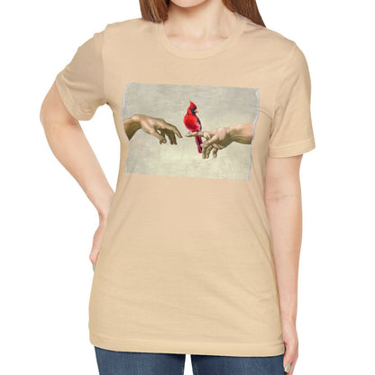 The Creation of Cardinal Bird T-shirt