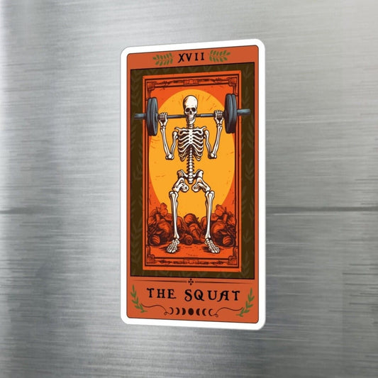 The SquatTarot Card Sticker 3" x 4"