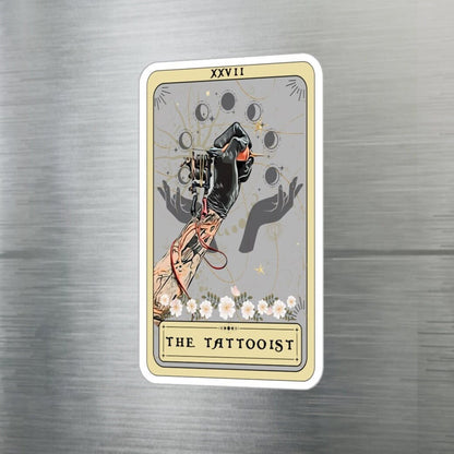 The Tattooist Tarot Card Sticker 3" x 4"