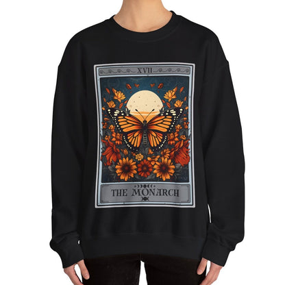 The Monarch Tarot Card Sweatshirt, Butterfly