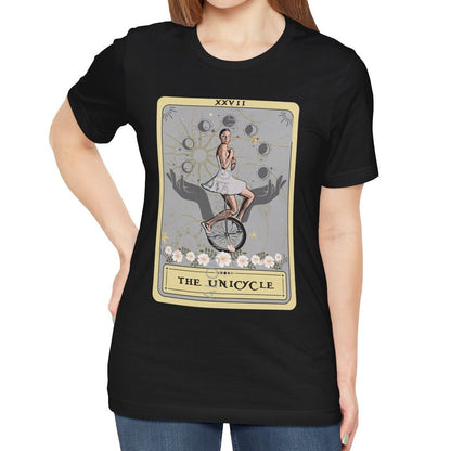 The Unicycle Tarot Card Shirt, Unicyclist Circus