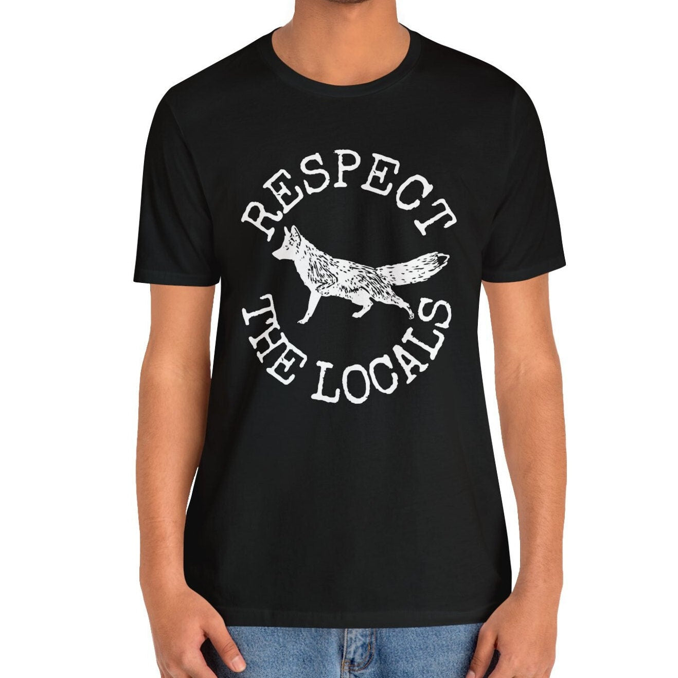 Respect the Locals Fox Shirt