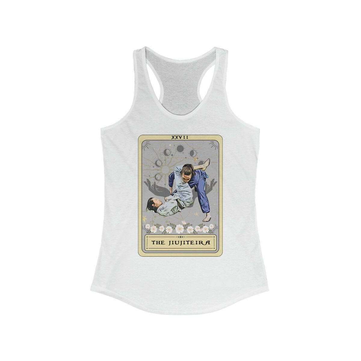 The Jiujiteira Tarot Card Tank Top, Jiu Jitsu BJJ