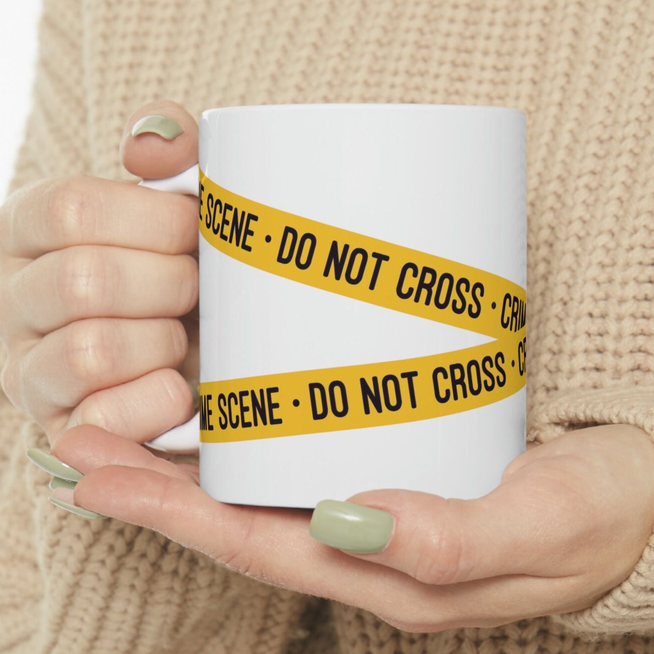 Crime Scene Tape Mug