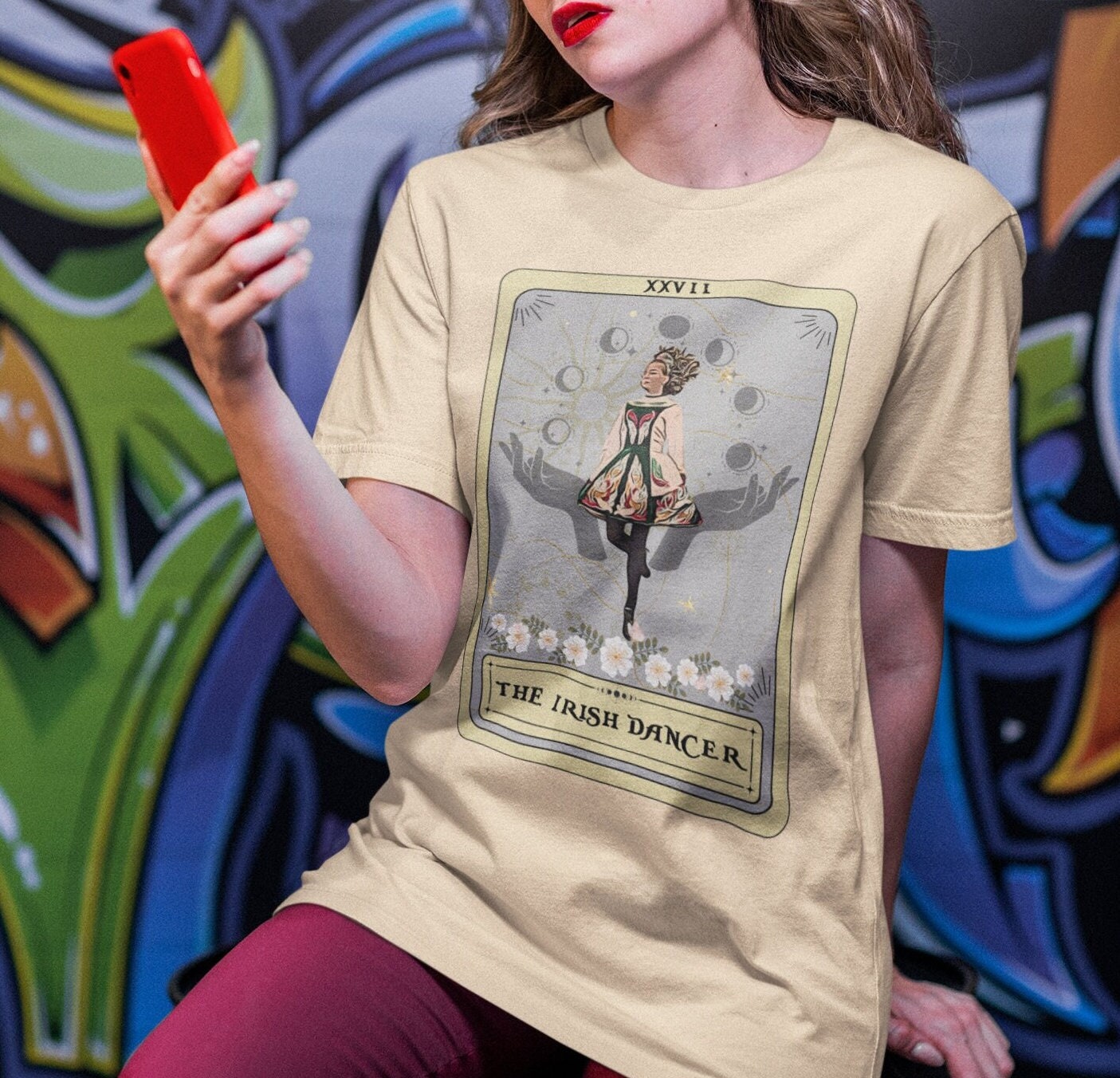 The Irish Dancer Tarot Card Shirt, Irish Dance