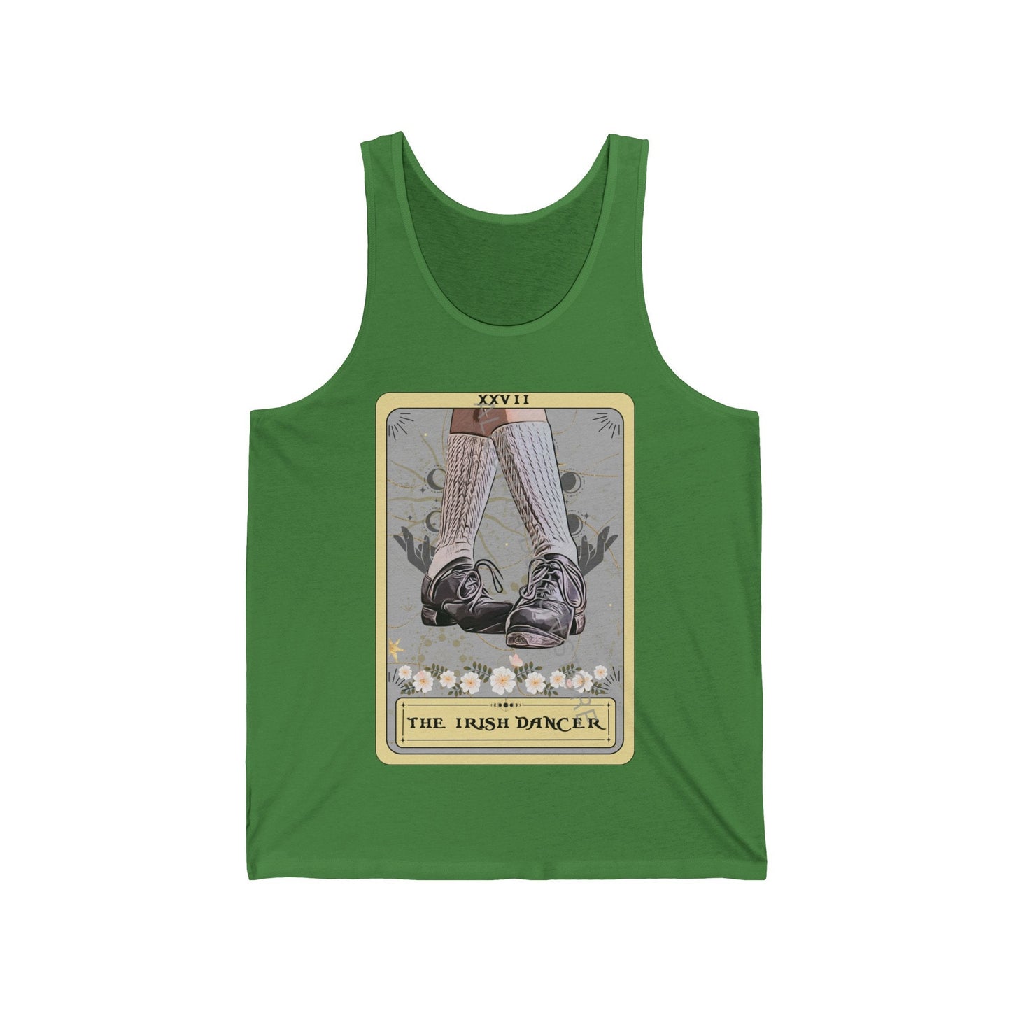 The Irish Dancer Tarot Card Tank Top