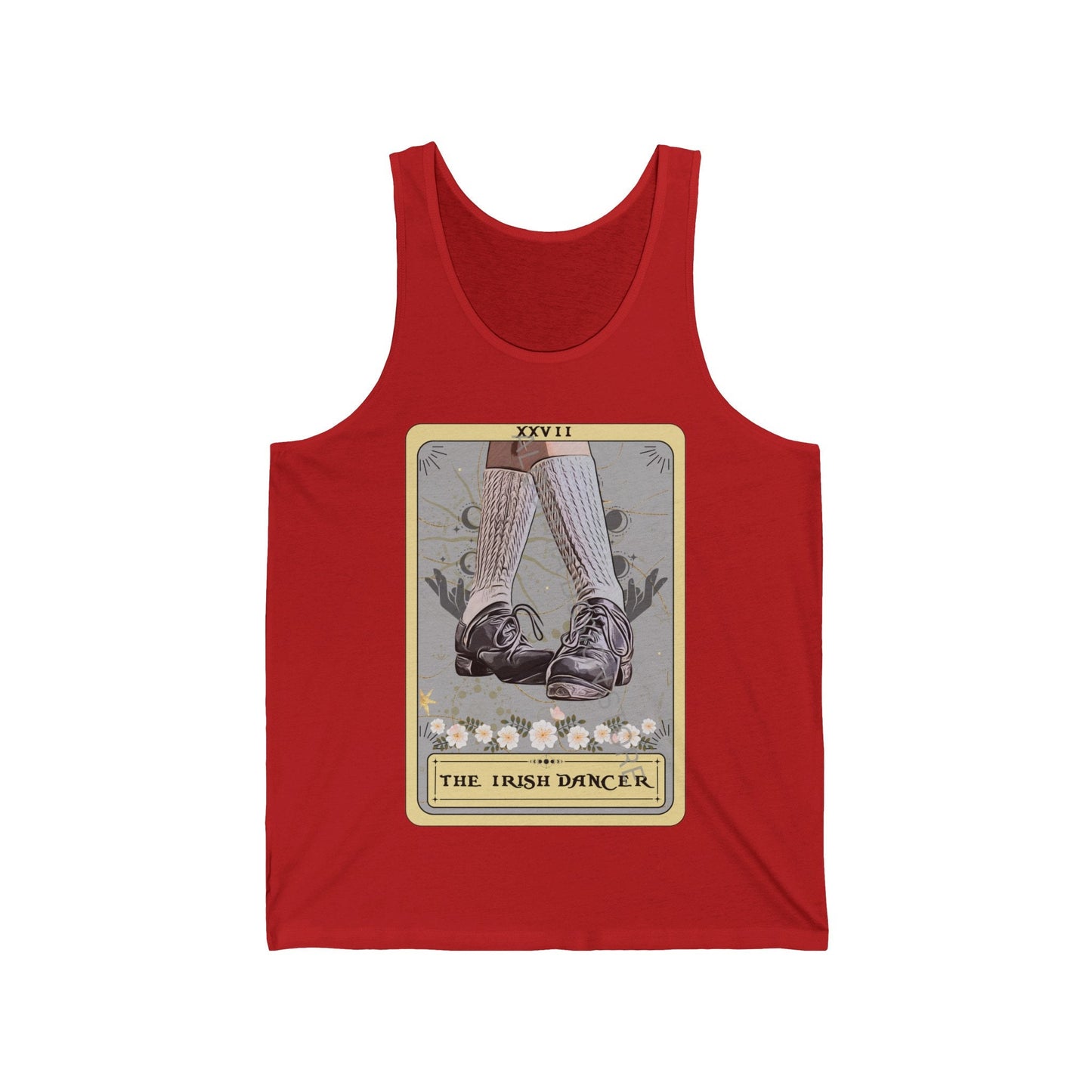 The Irish Dancer Tarot Card Tank Top