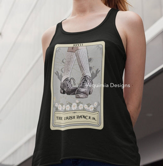 The Irish Dancer Tarot Card Tank Top