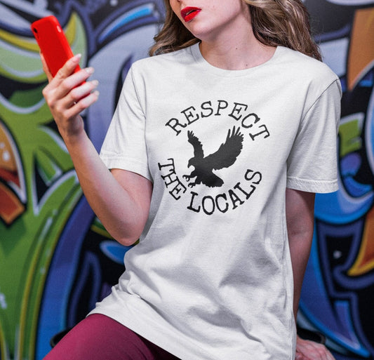 Respect the Locals Hawk T-shirt