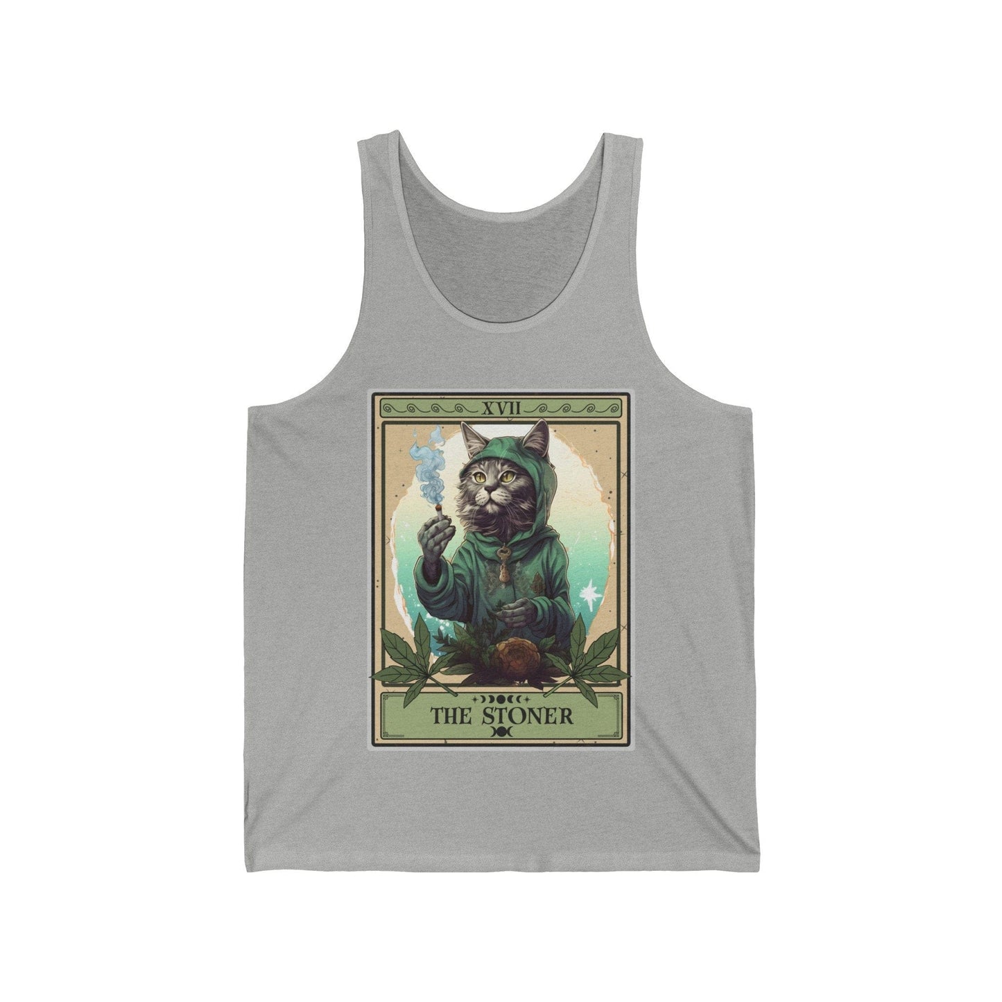 The Stoner Tarot Card Tank Top, Cat