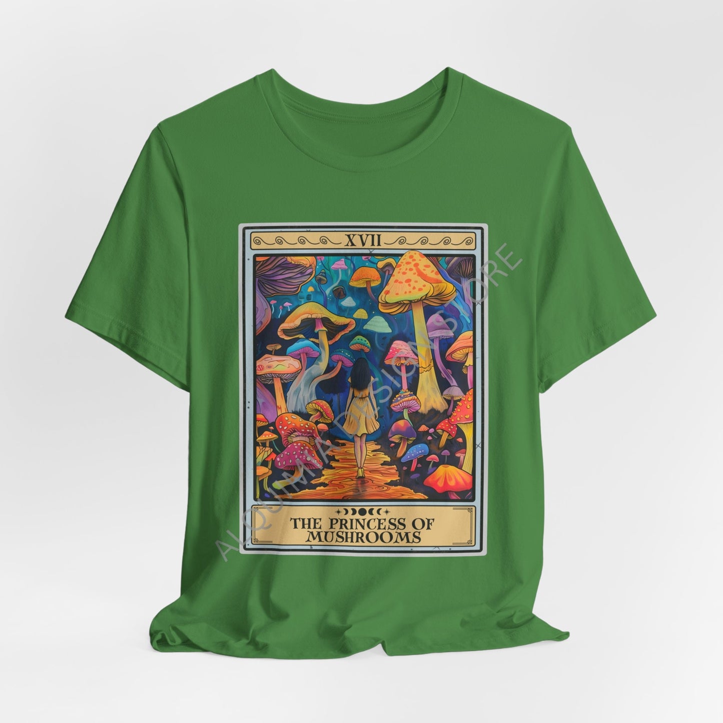 The Princess of Mushrooms Tarot Card Shirt, Mushroom Foraging