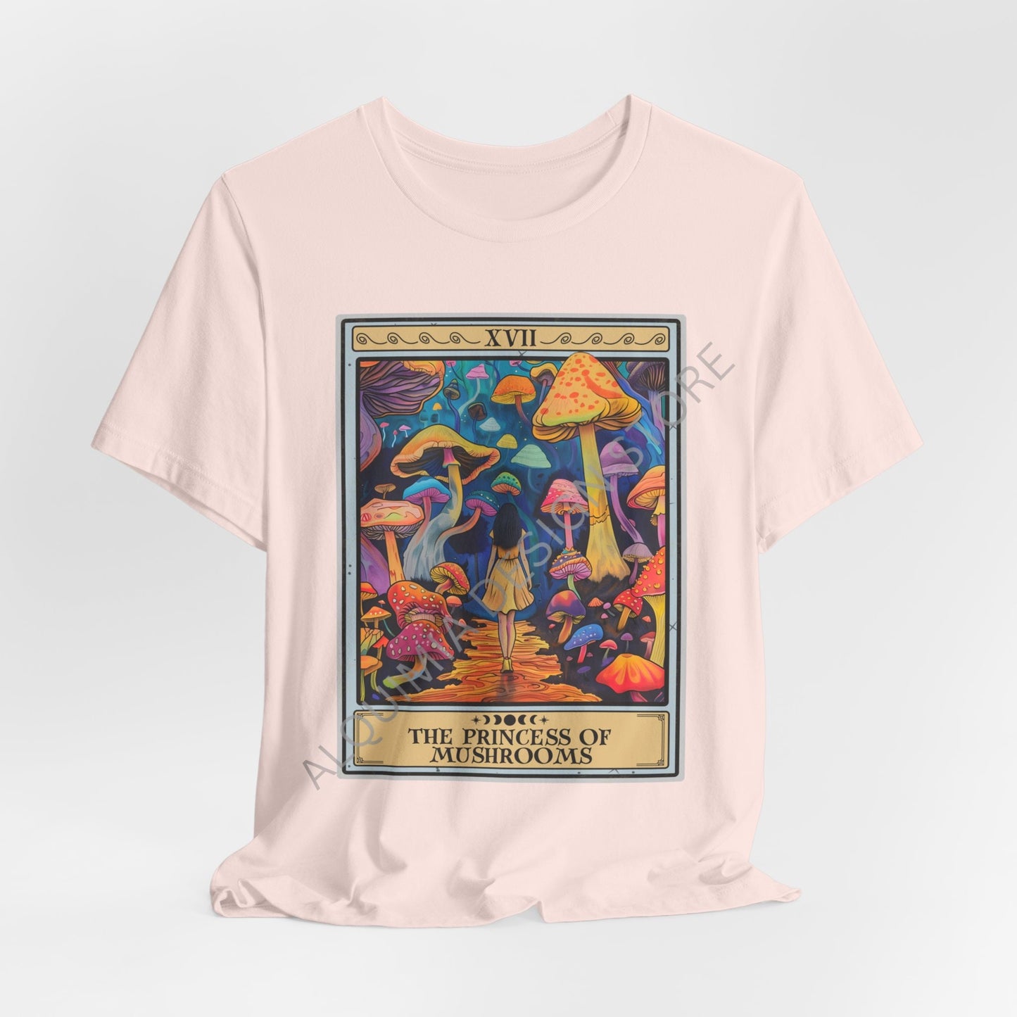 The Princess of Mushrooms Tarot Card Shirt, Mushroom Foraging
