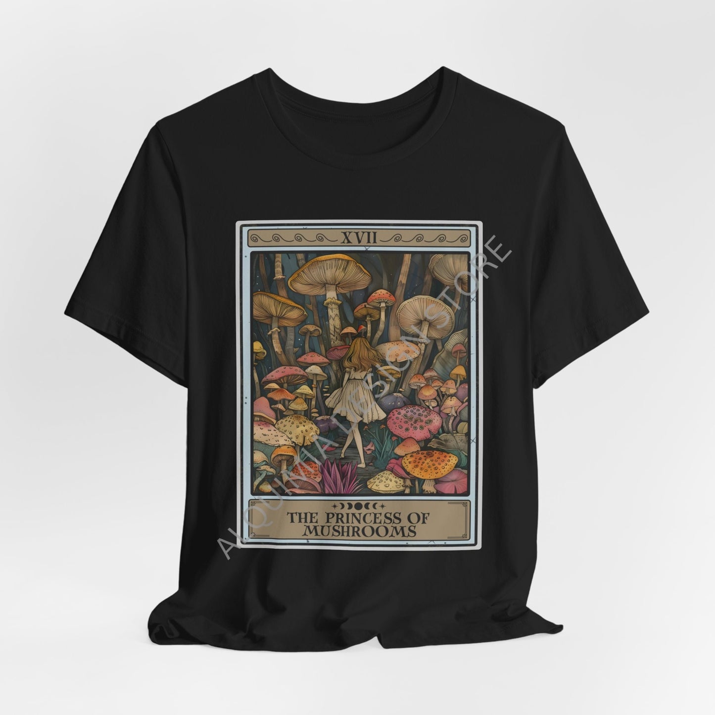 The Princess of Mushrooms Tarot Card Shirt, Mushroom